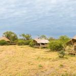 Well spaced tents at Camp Khwai 