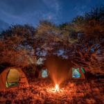 Campen in der Wildnis auf einer geführten Tour