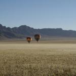Morgenstimmung über der Namib Wüste