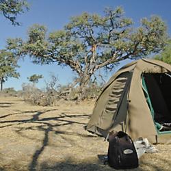 Zelten im Okavango Delta