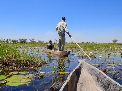 Mokoro Trip im Okavango Delta